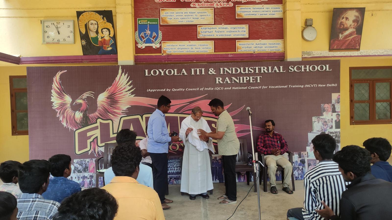 Scholarship distribution and student meet
